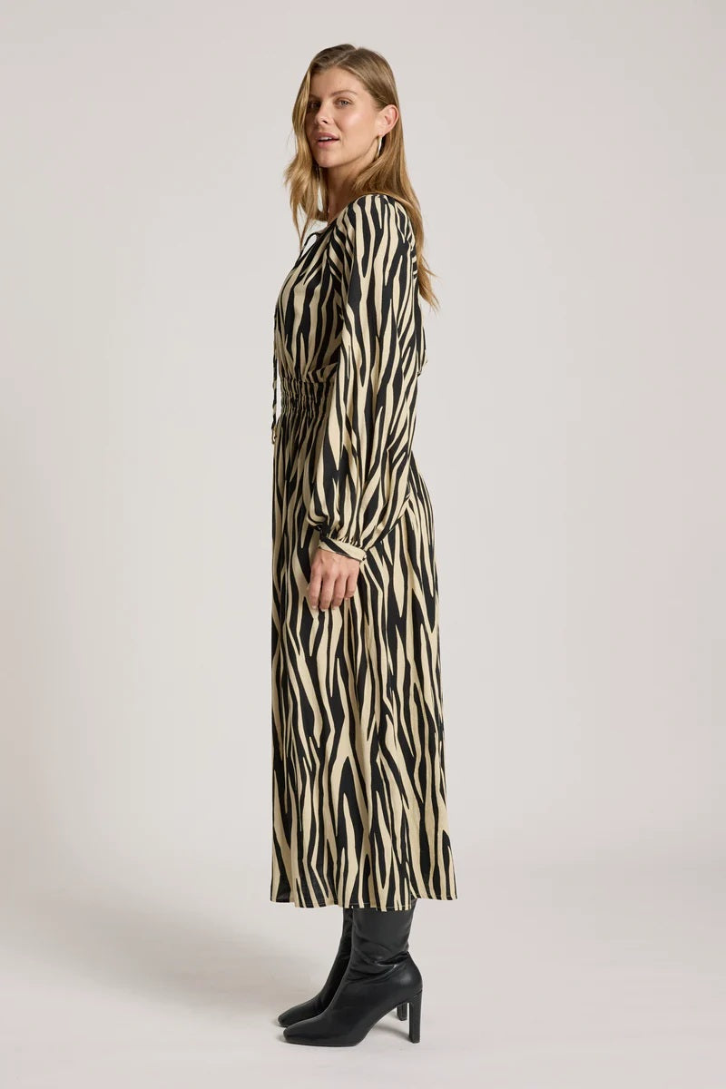 Eb & Ive Bajau Maxi Dress [COLOUR:Savanna SIZE:S]