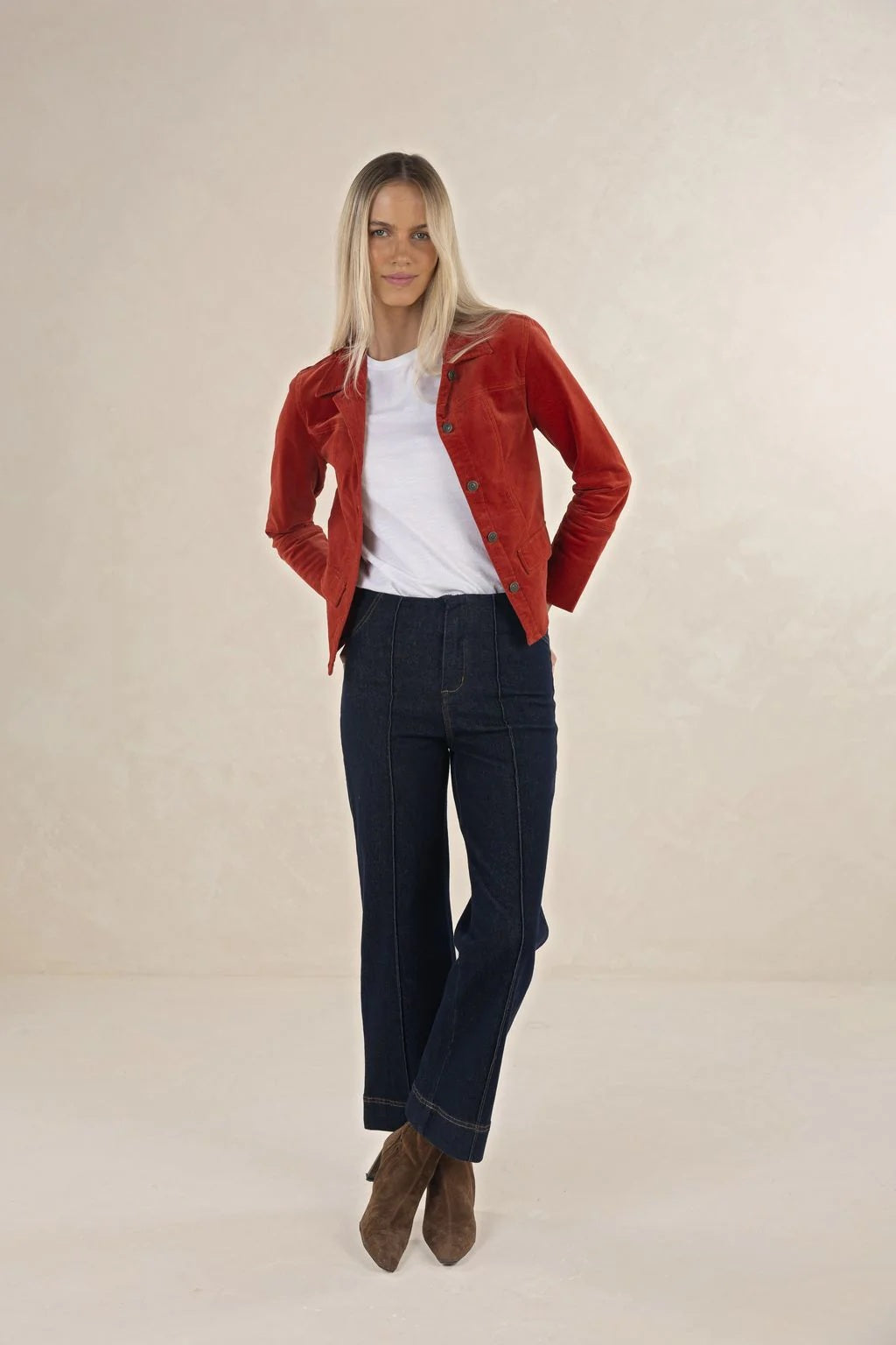 Humidity Gabi Jacket [COLOUR:Rust SIZE:10]