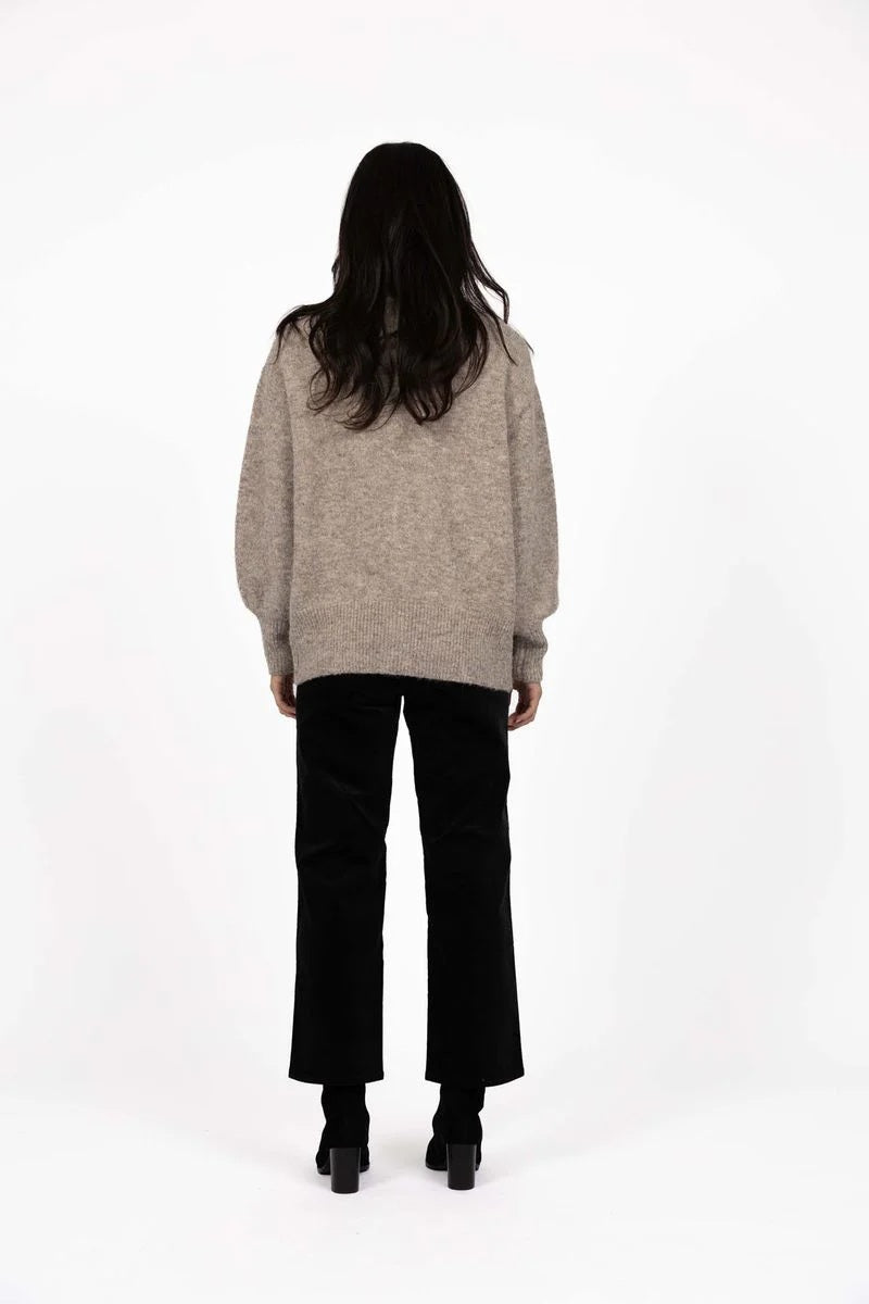 Humidity Riley Knit Cardi [COLOUR:Hazelnut SIZE:XS]