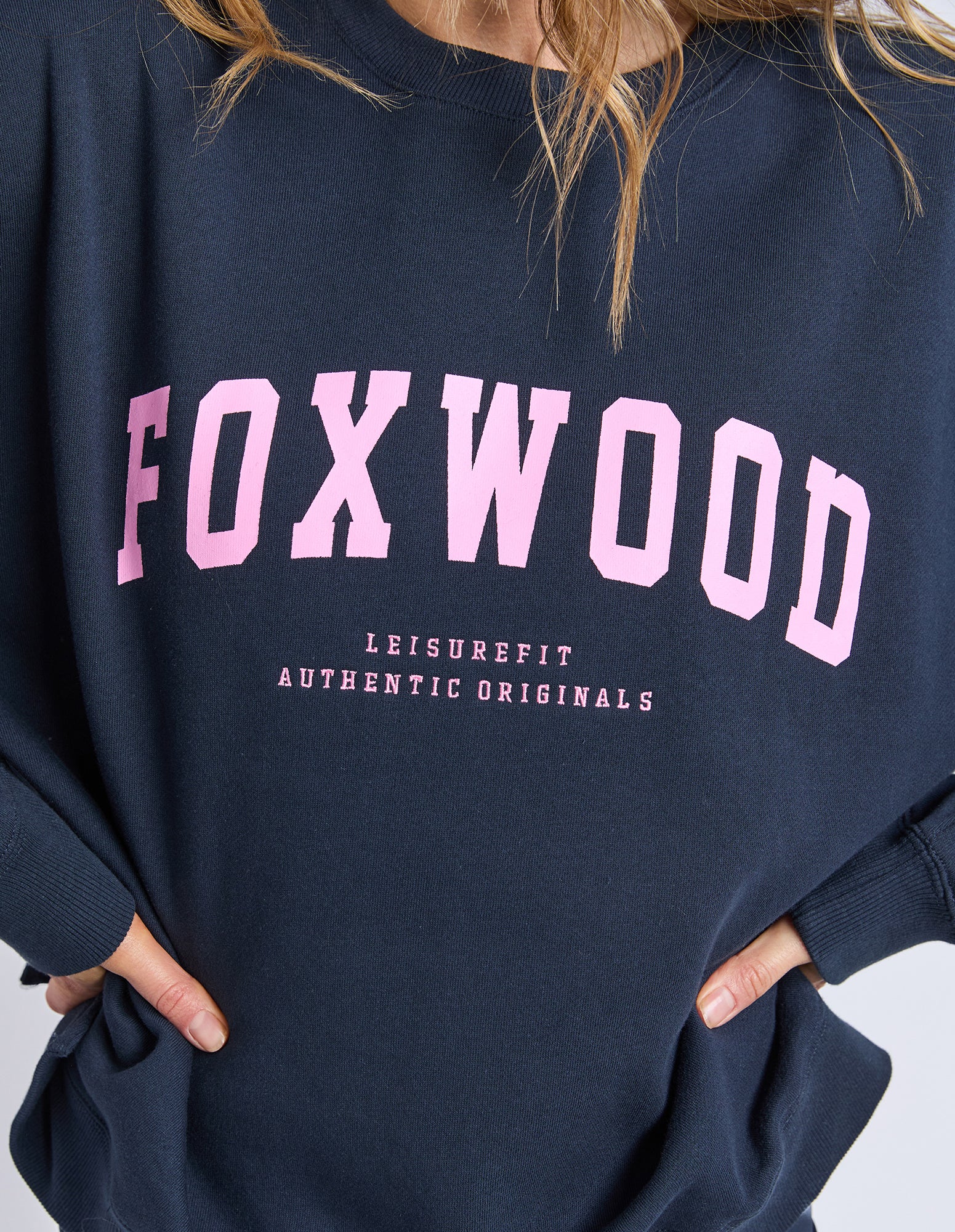Foxwood Interval Crew [COLOUR:Pink/navy SIZE:8]