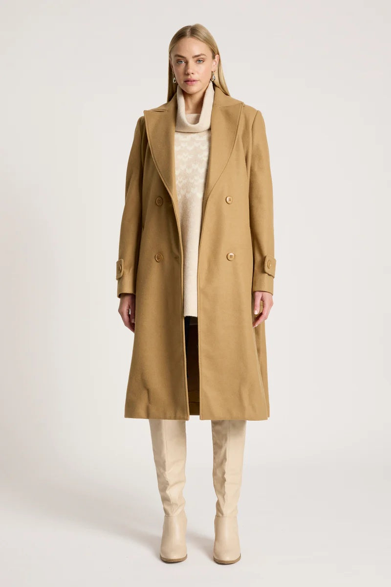 Eb & Ive Sable Coat [COLOUR:Mocha SIZE:XS]