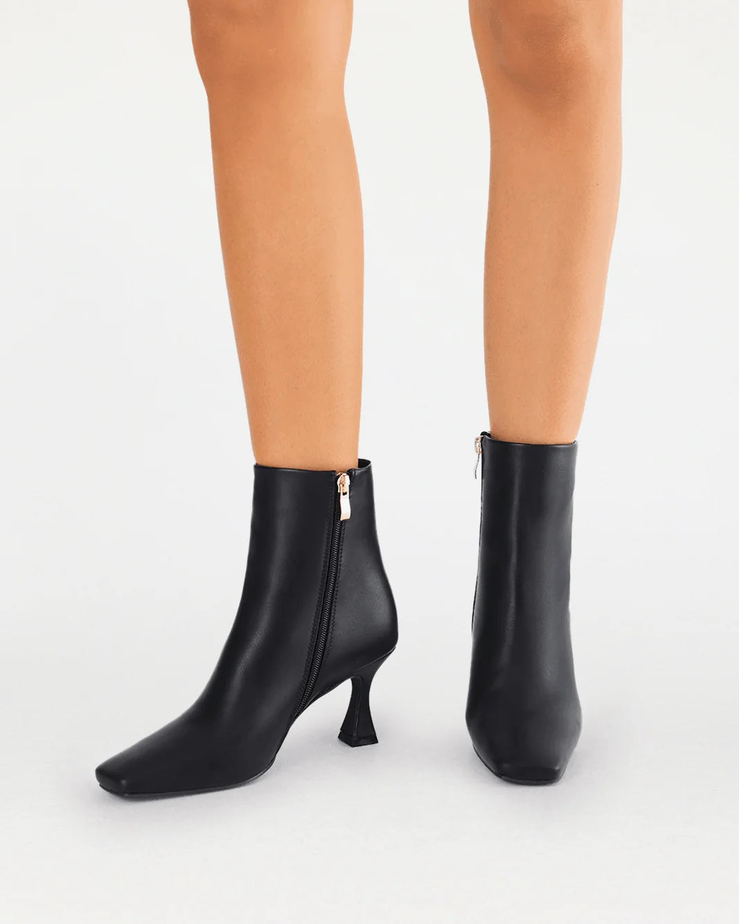 Billini Carsen Ankle Boots [COLOUR:Black SIZE:6] | Online Womens Clothing Store