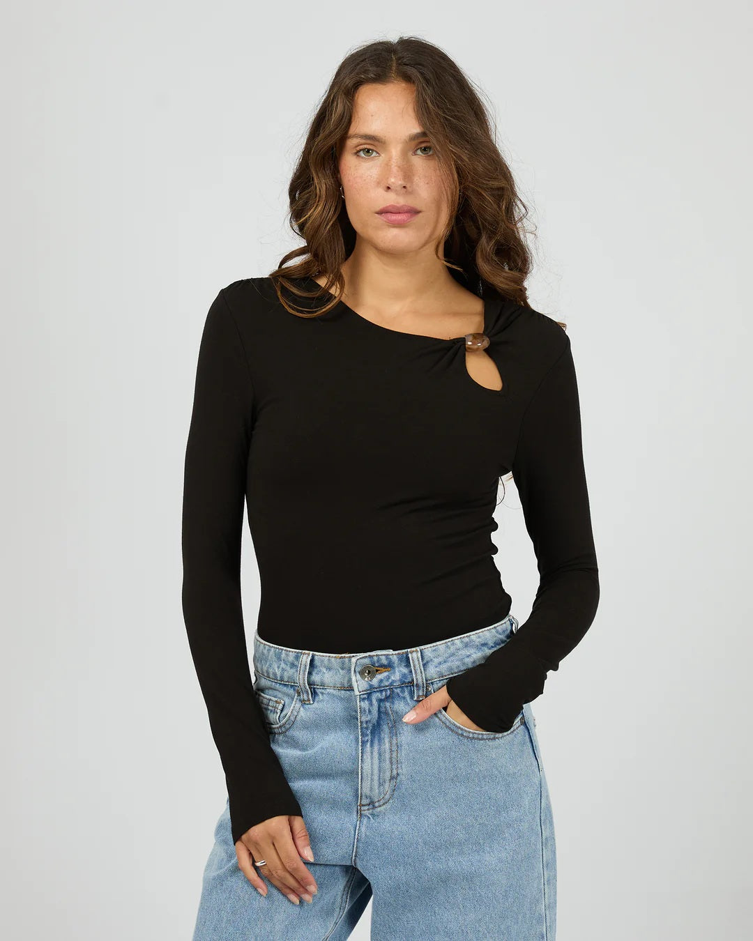 Silent Theory Atlas Long Sleeve Top [COLOUR:Black SIZE:8]