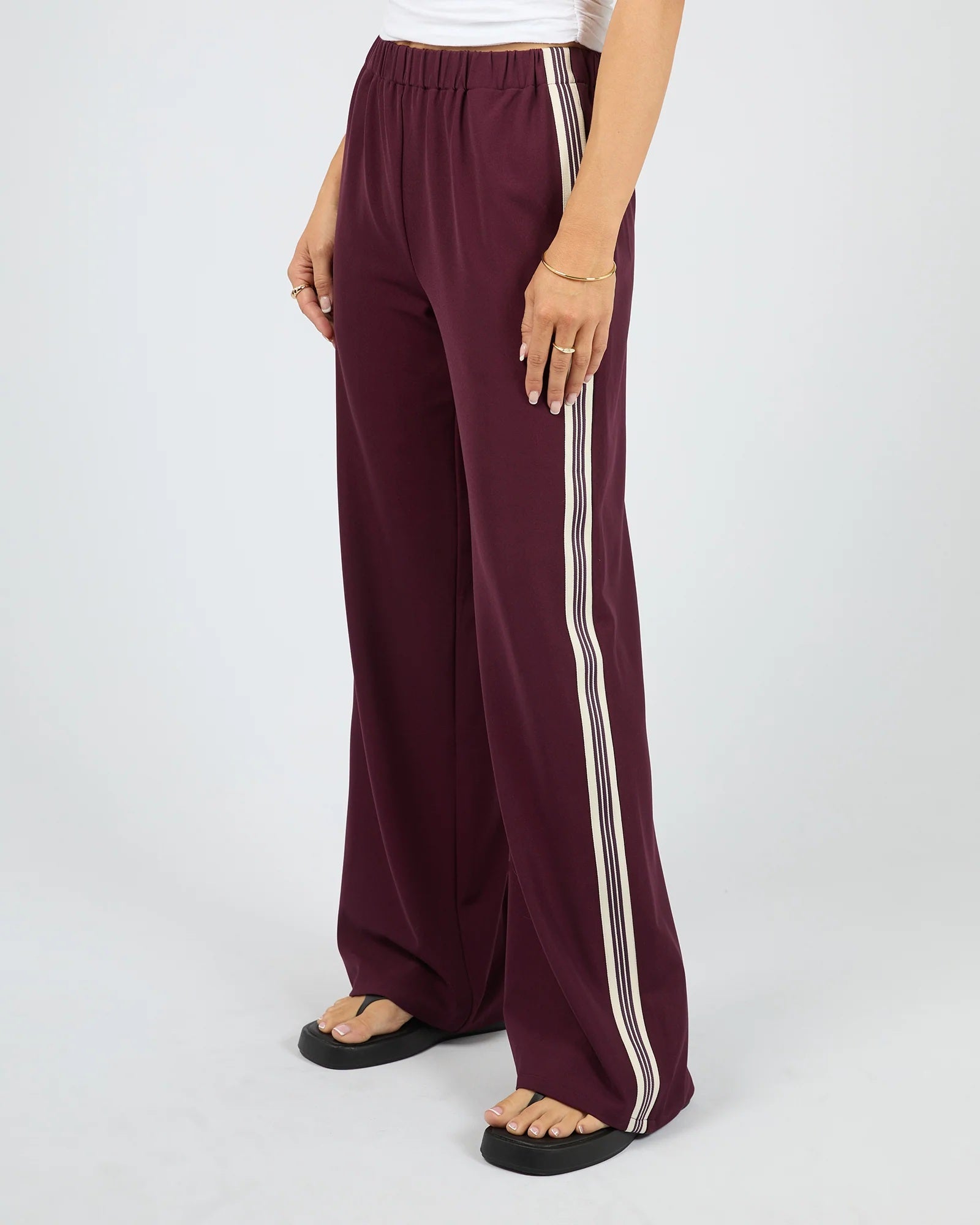 All About Eve Lina Pant [COLOUR:Wine SIZE:8]