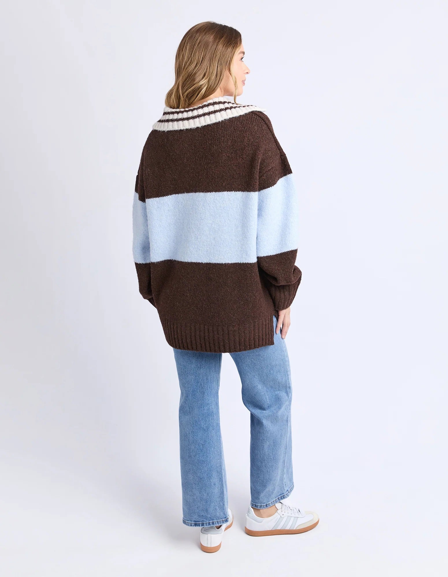 Foxwood Candice Knit Crew [COLOUR:Coffee SIZE:8]