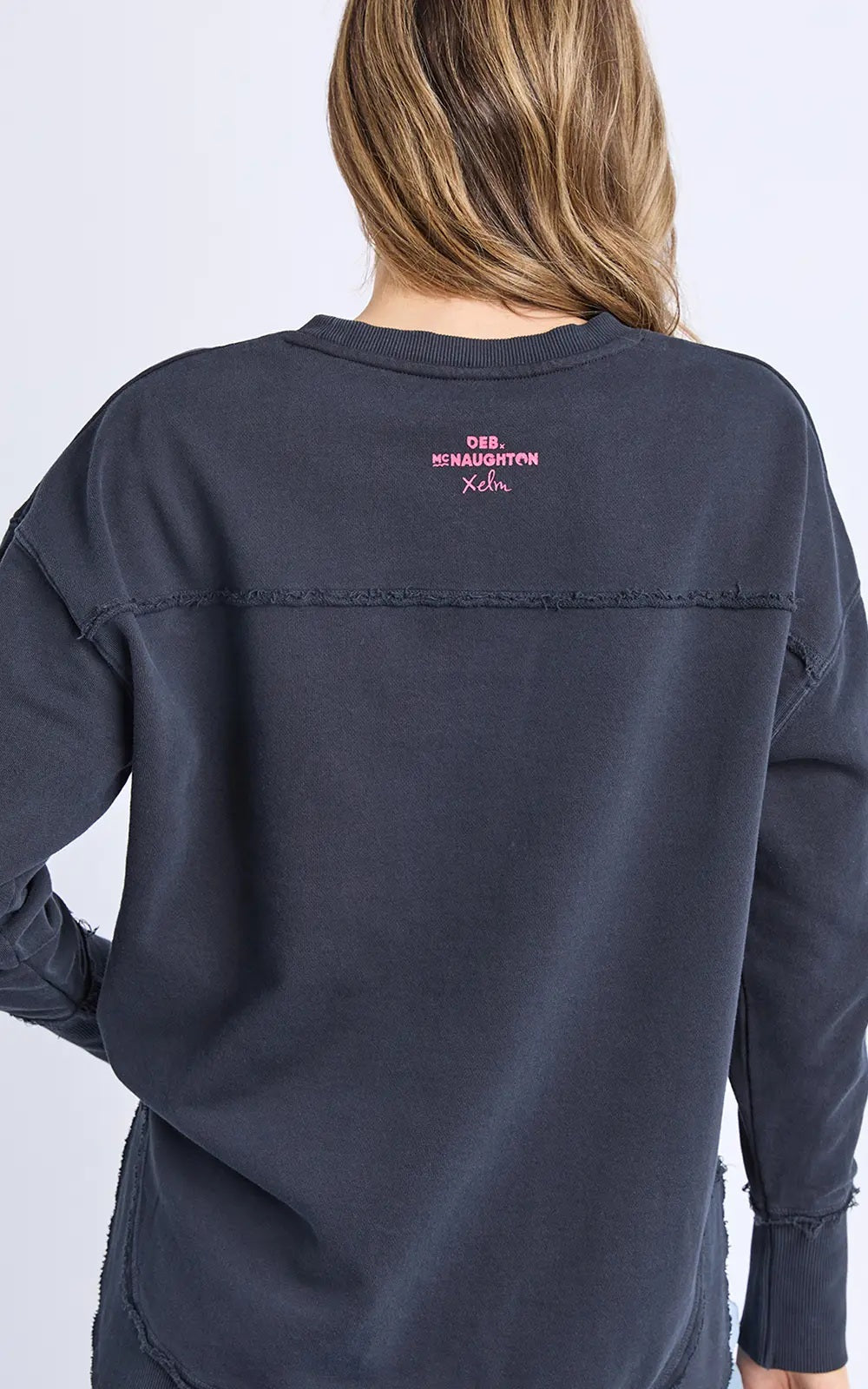 Elm Flaming Heart Crew [COLOUR:Navy SIZE:10]