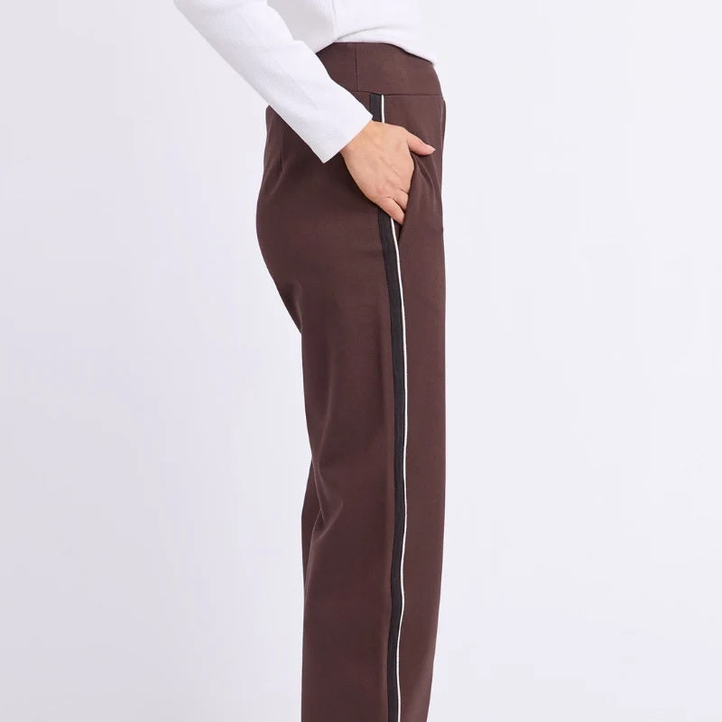 Foxwood London Pant [COLOUR:Coffee SIZE:8]