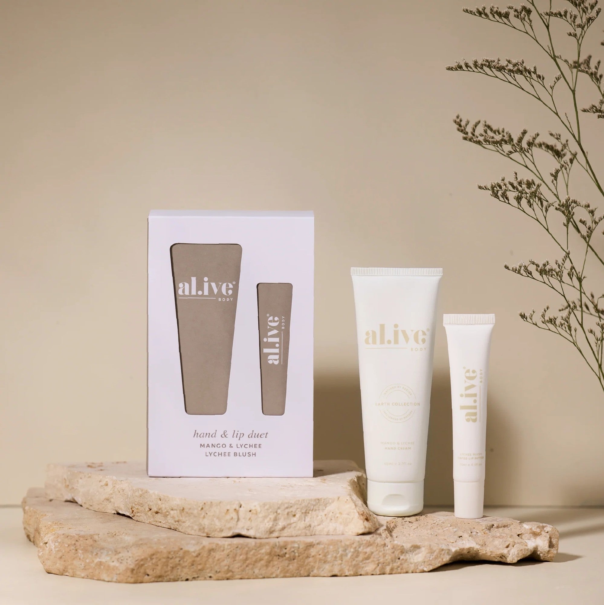 Al.Ive Body Hand & Lip Set [ACC:mango & lychee]