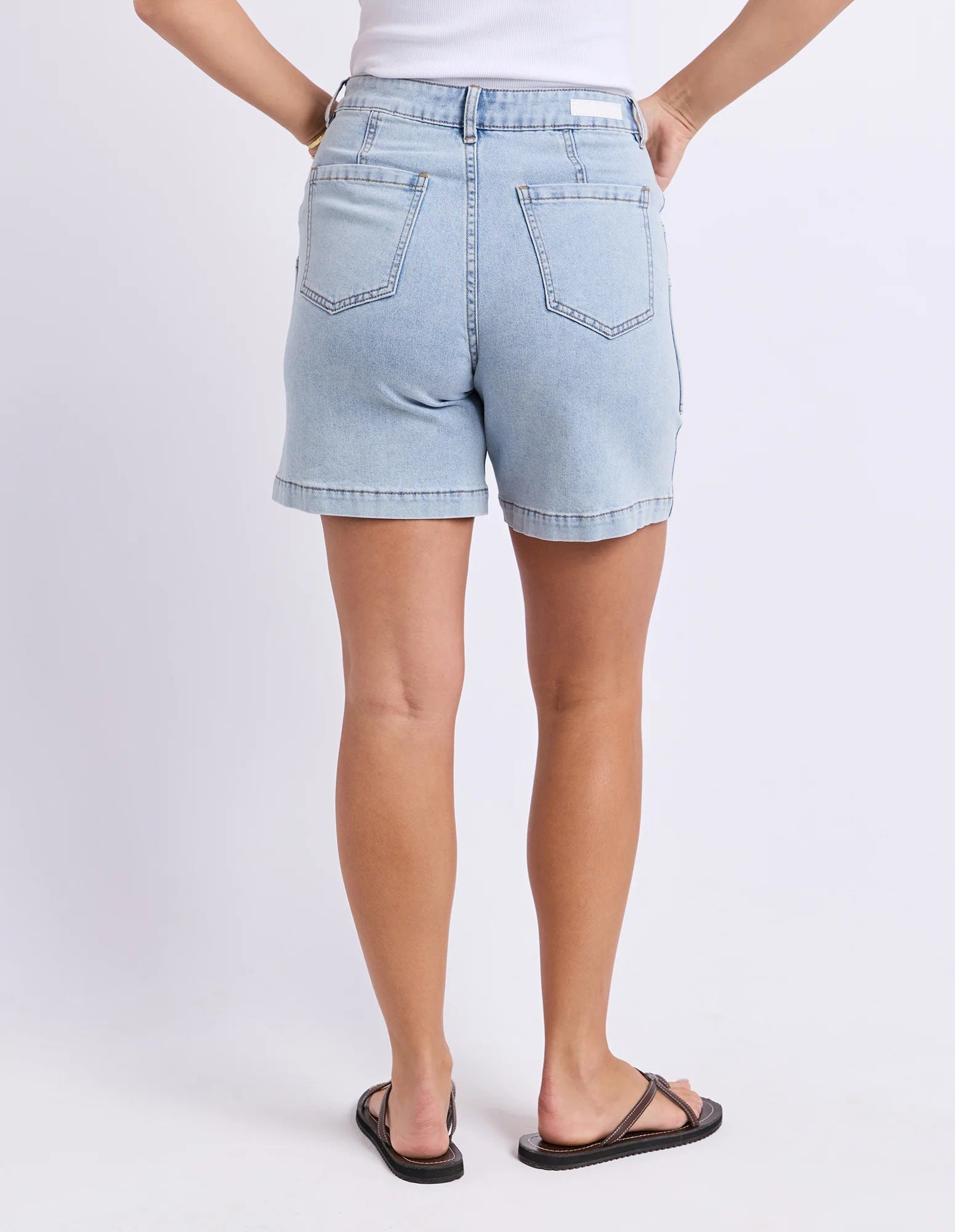 Foxwood Balmy Short [COLOUR:pale blue wash SIZE:10]
