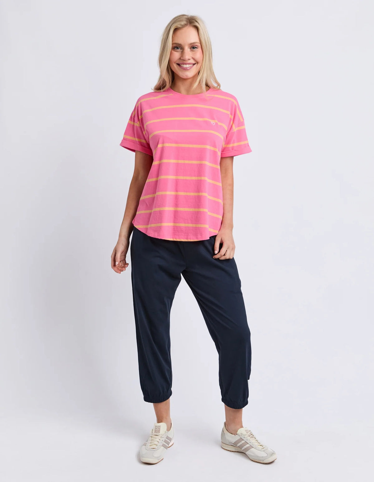 Elm Halli S/S Tee [COLOUR:Pink Lemonade SIZE:10]