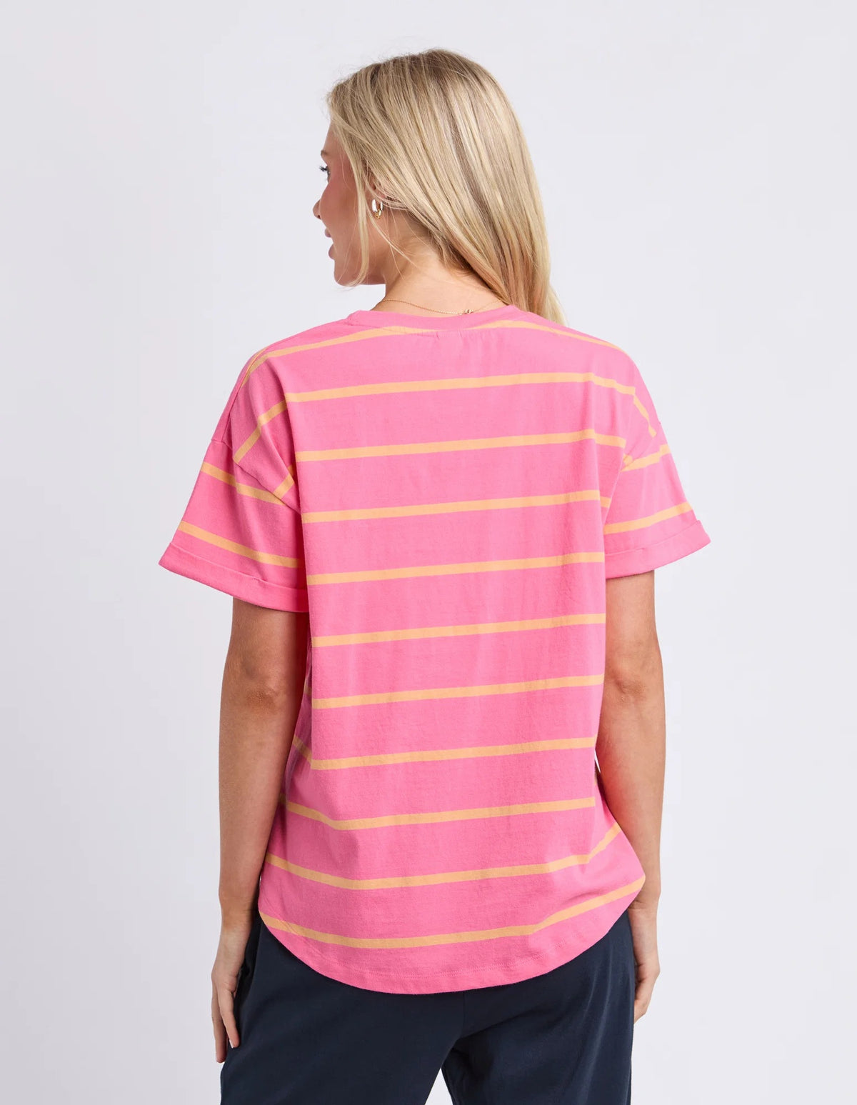 Elm Halli S/S Tee [COLOUR:Pink Lemonade SIZE:10]