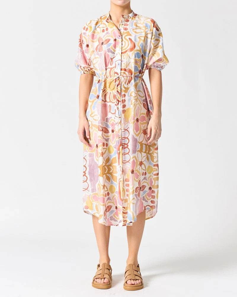 Walnut Dress On Vacy [COLOUR:On vacy blue SIZE:8]
