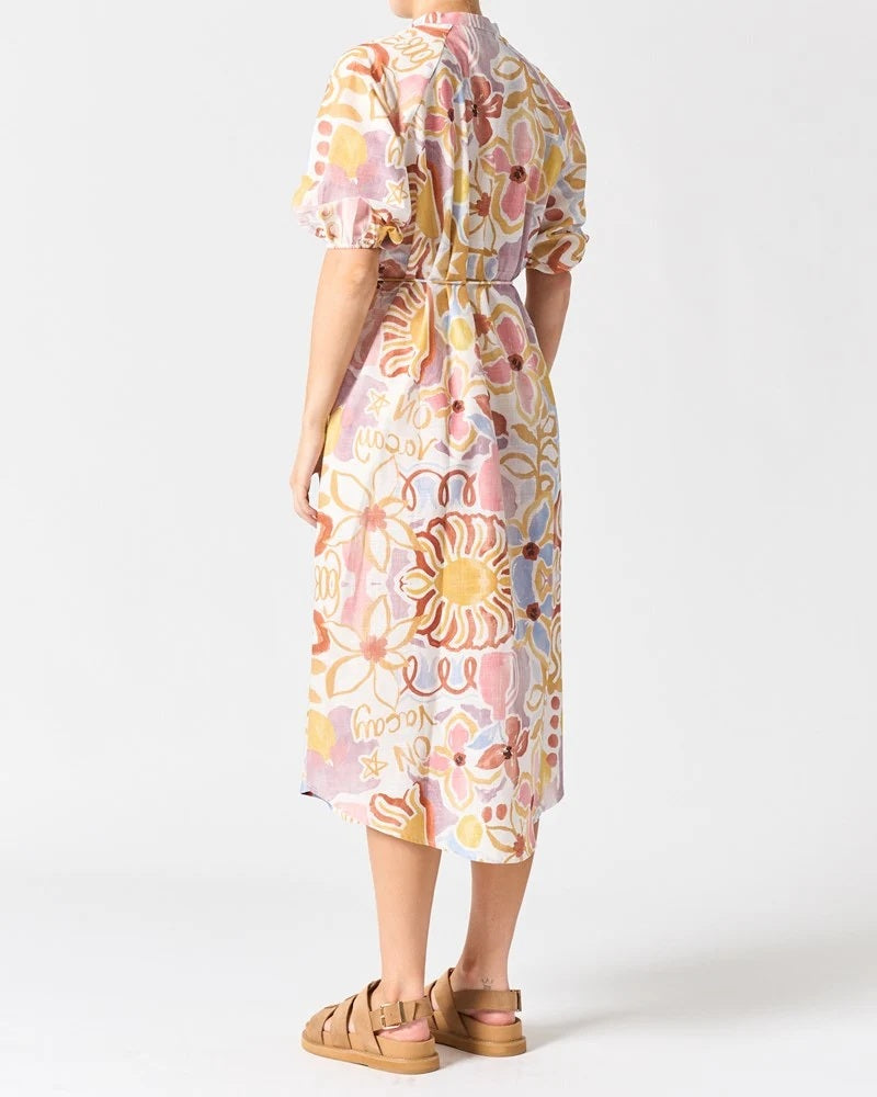 Walnut Dress On Vacy [COLOUR:On vacy blue SIZE:8]