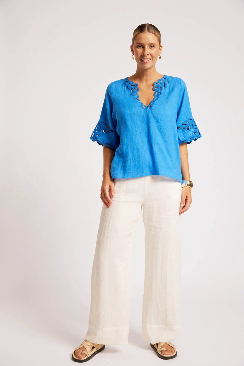 Eb & Ive Maris Top [COLOUR:Marine SIZE:XS]