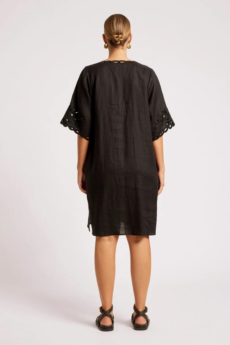 Eb & Ive Maris Dress [COLOUR:Black SIZE:L]