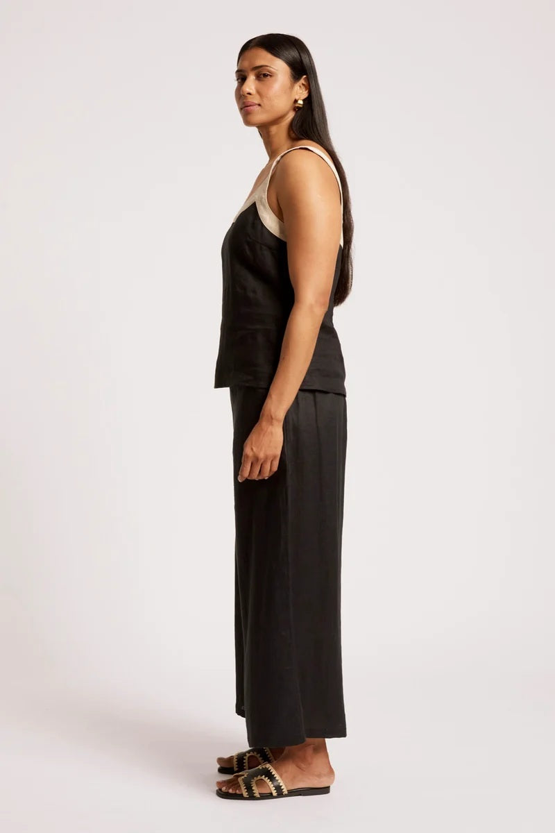 Eb & Ive Mais Splice Tank [COLOUR:black/tusk SIZE:XS]