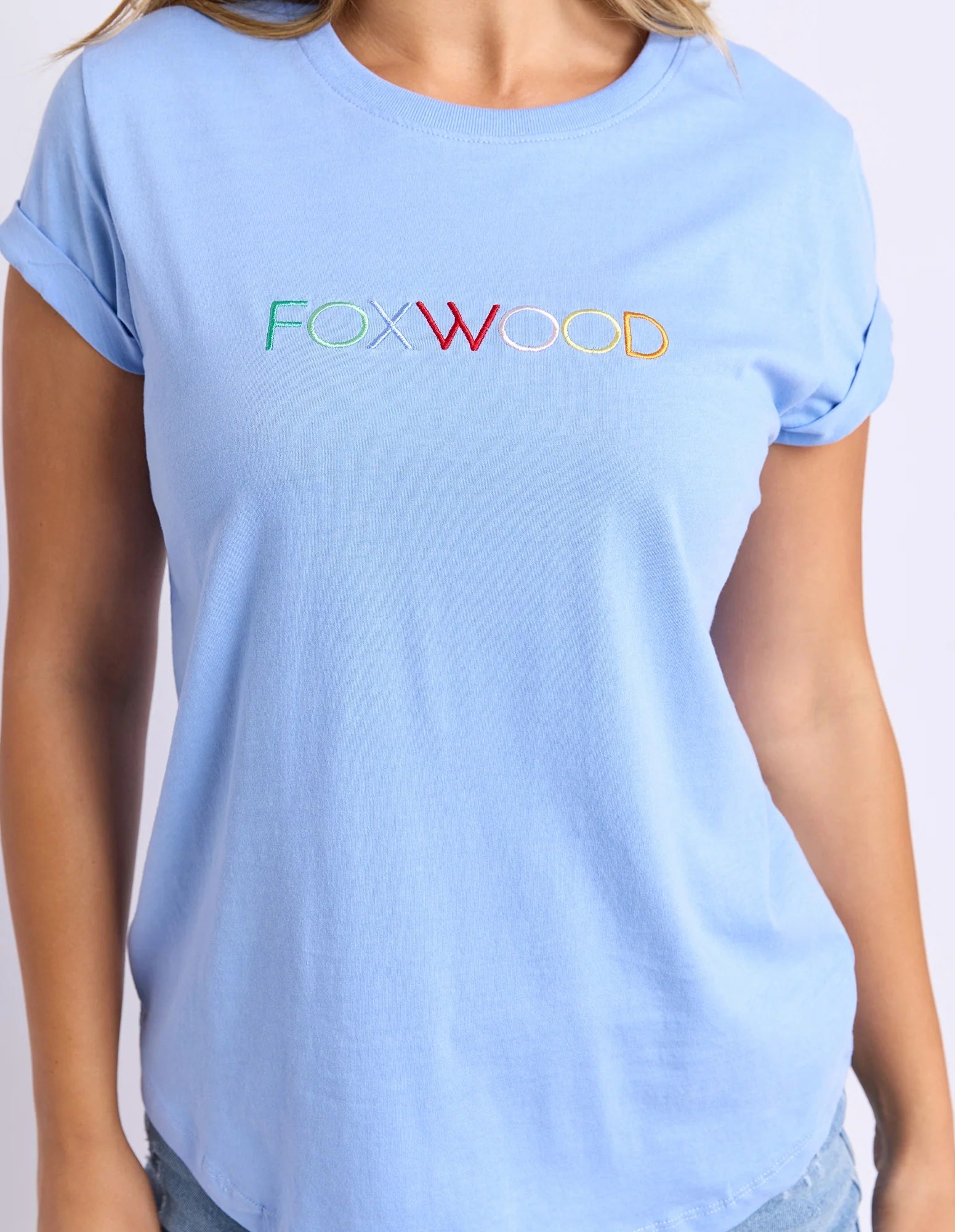 Foxwood Confetti Tee [COLOUR:Blue SIZE:10]