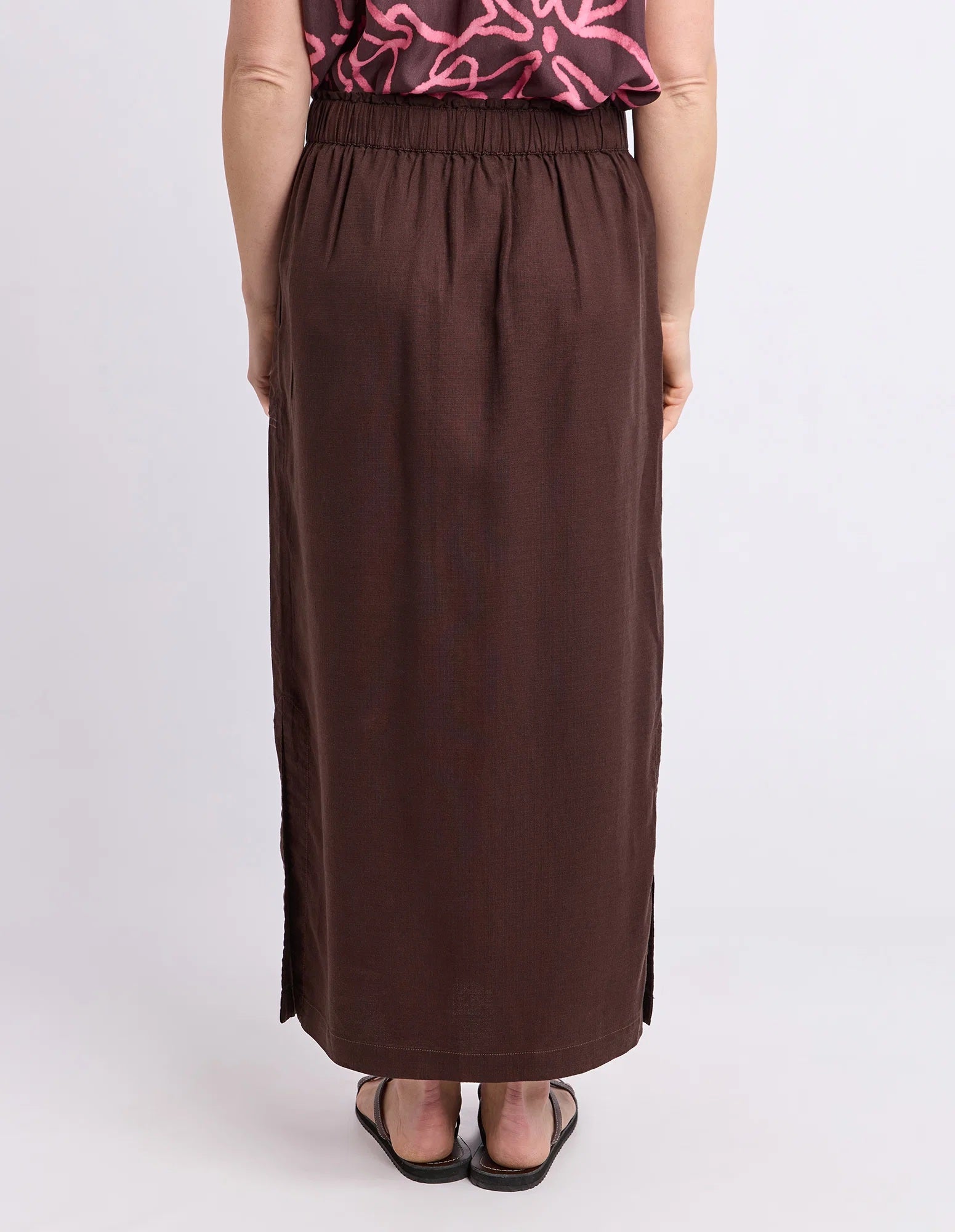 Elm Mila Utility Skirt [COLOUR:Chocolate SIZE:10]