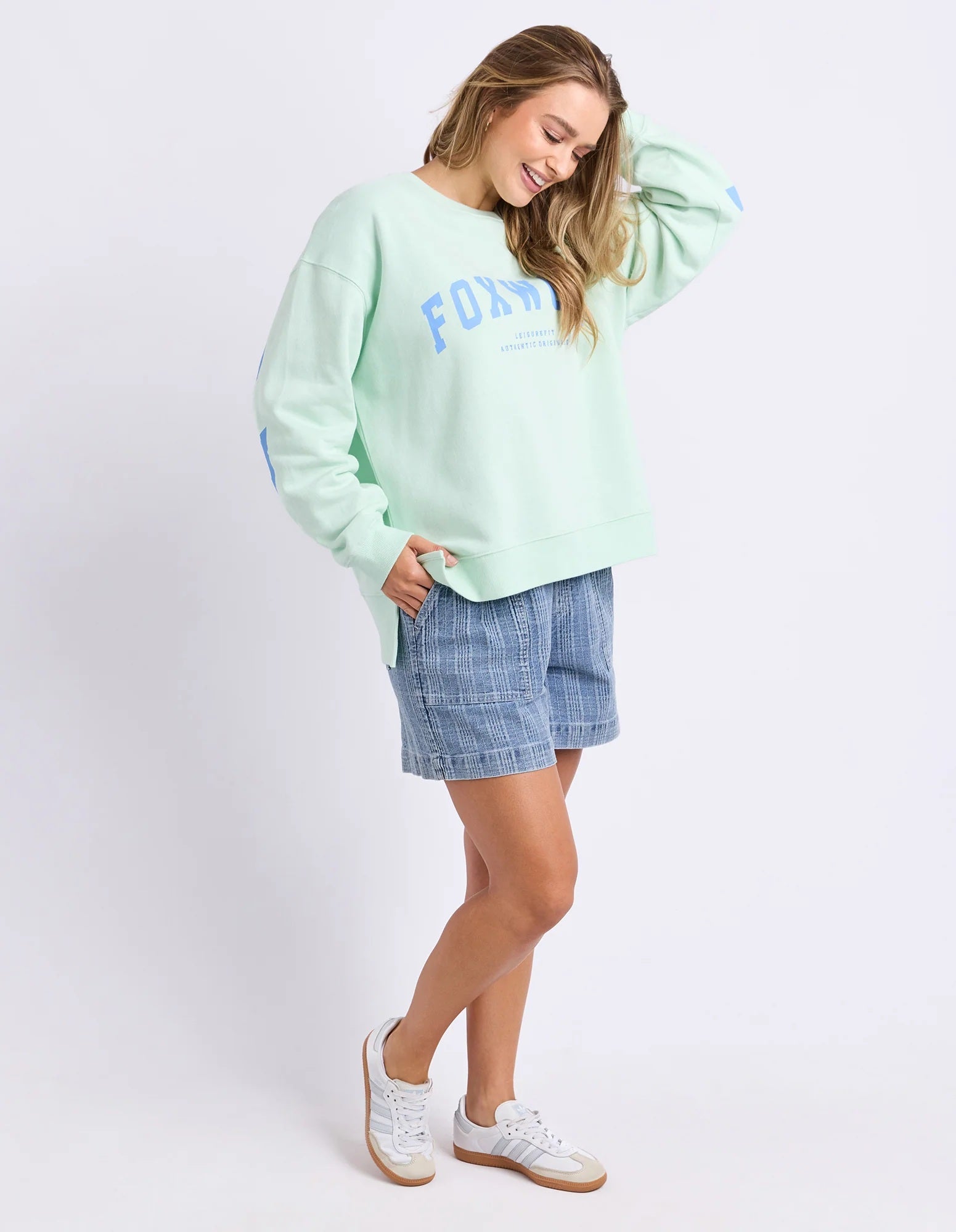 Foxwood Interval Crew [COLOUR:Mint SIZE:8]