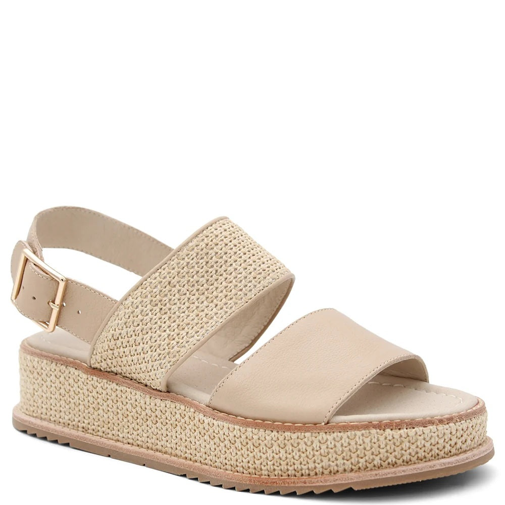 Django & Juilitte Vaiga Wedges [COLOUR:Natural SIZE:37]