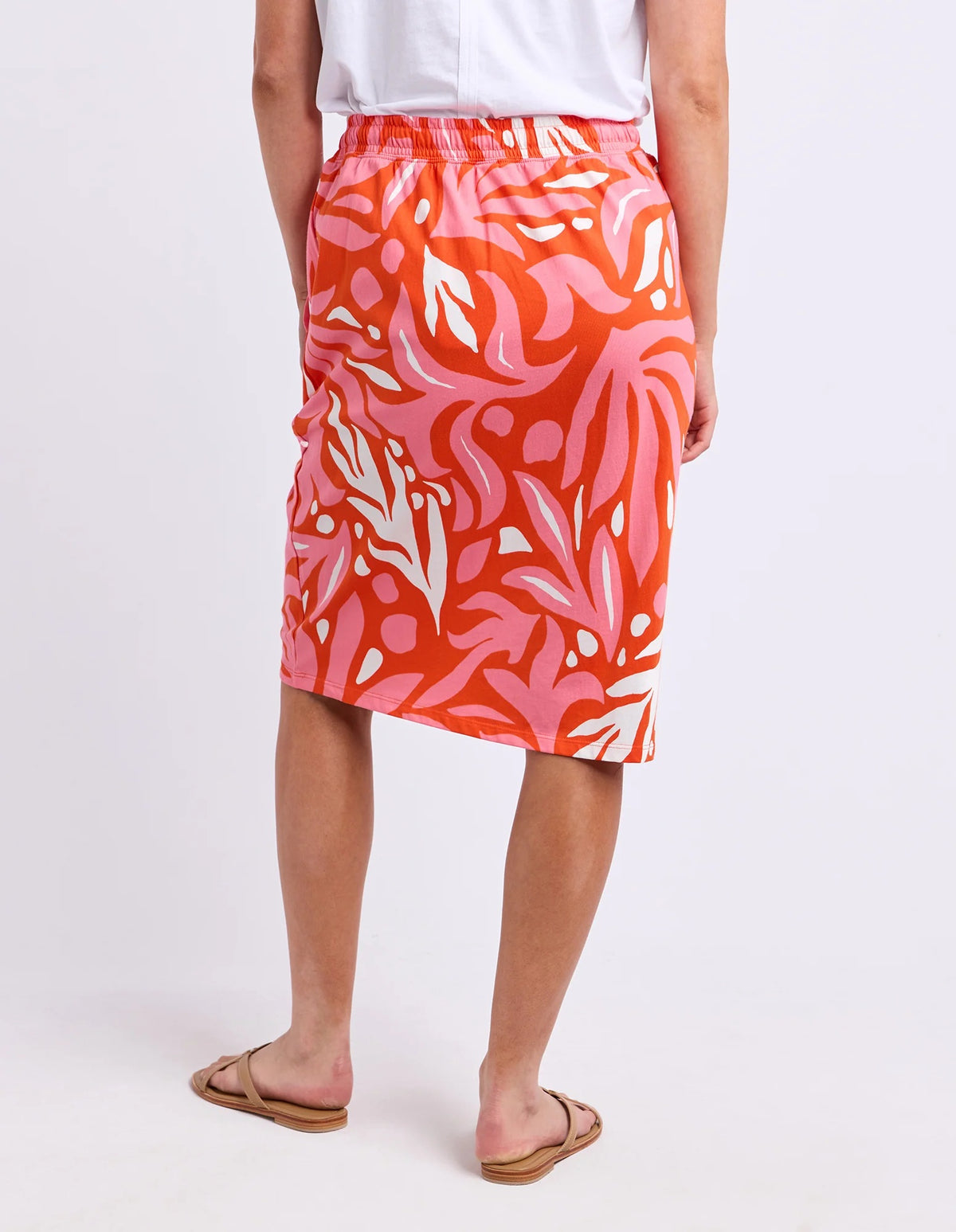 Elm Oceana Skirt [COLOUR:Tangerine SIZE:10]