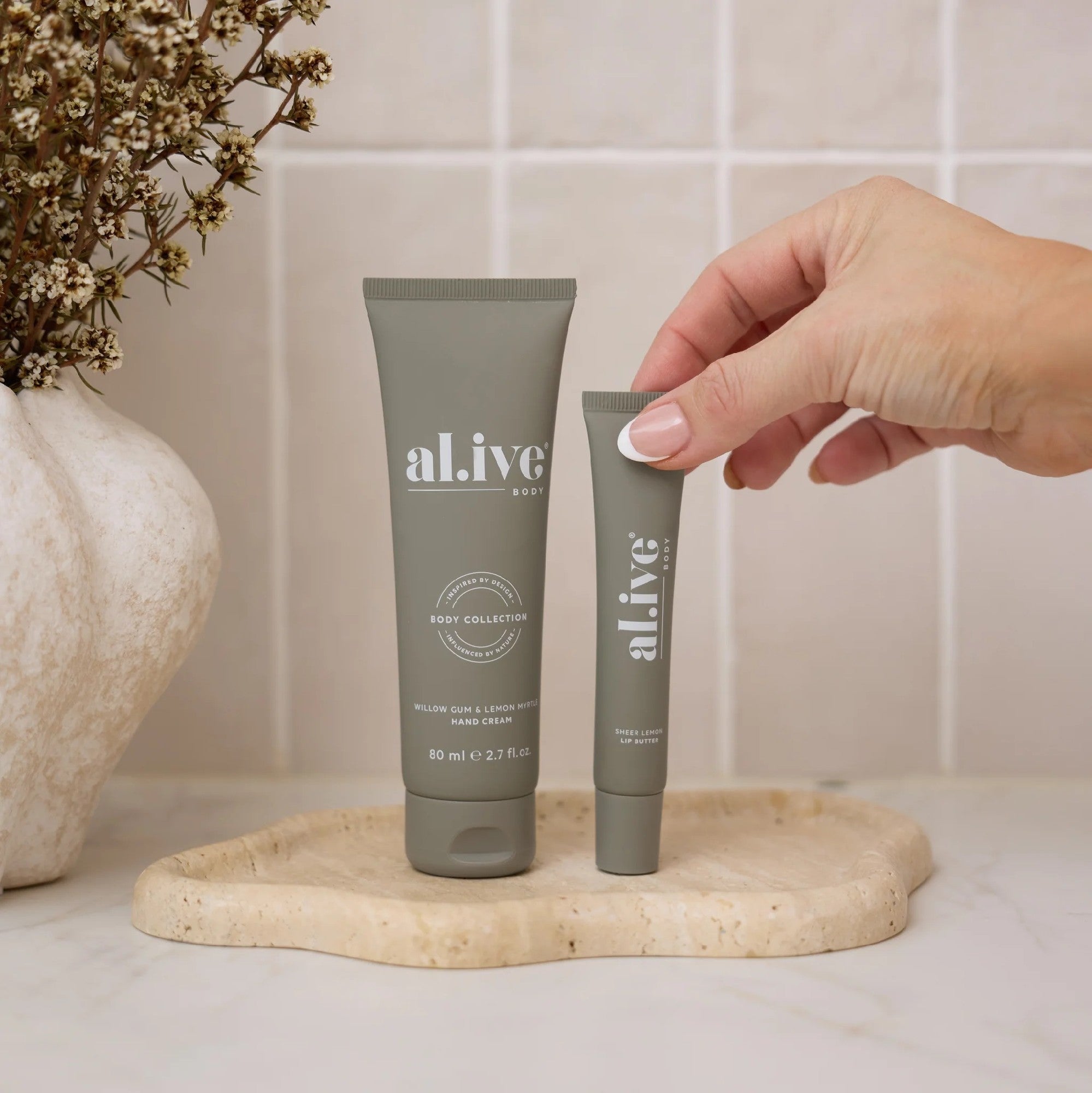 Al.ive Body Lip Butter [SCENT:Sheer Lemon]