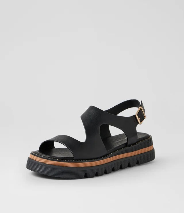 Django & Juliette Satsuki Sandles [COLOUR:Black SIZE:37]