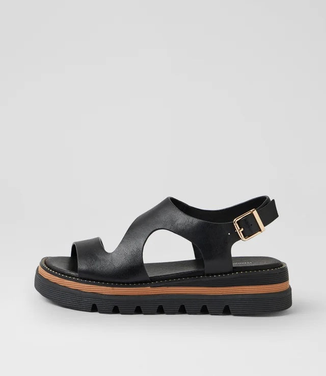 Django & Juliette Satsuki Sandles [COLOUR:Black SIZE:37]
