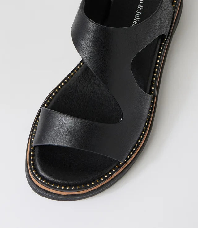 Django & Juliette Satsuki Sandles [COLOUR:Black SIZE:37]