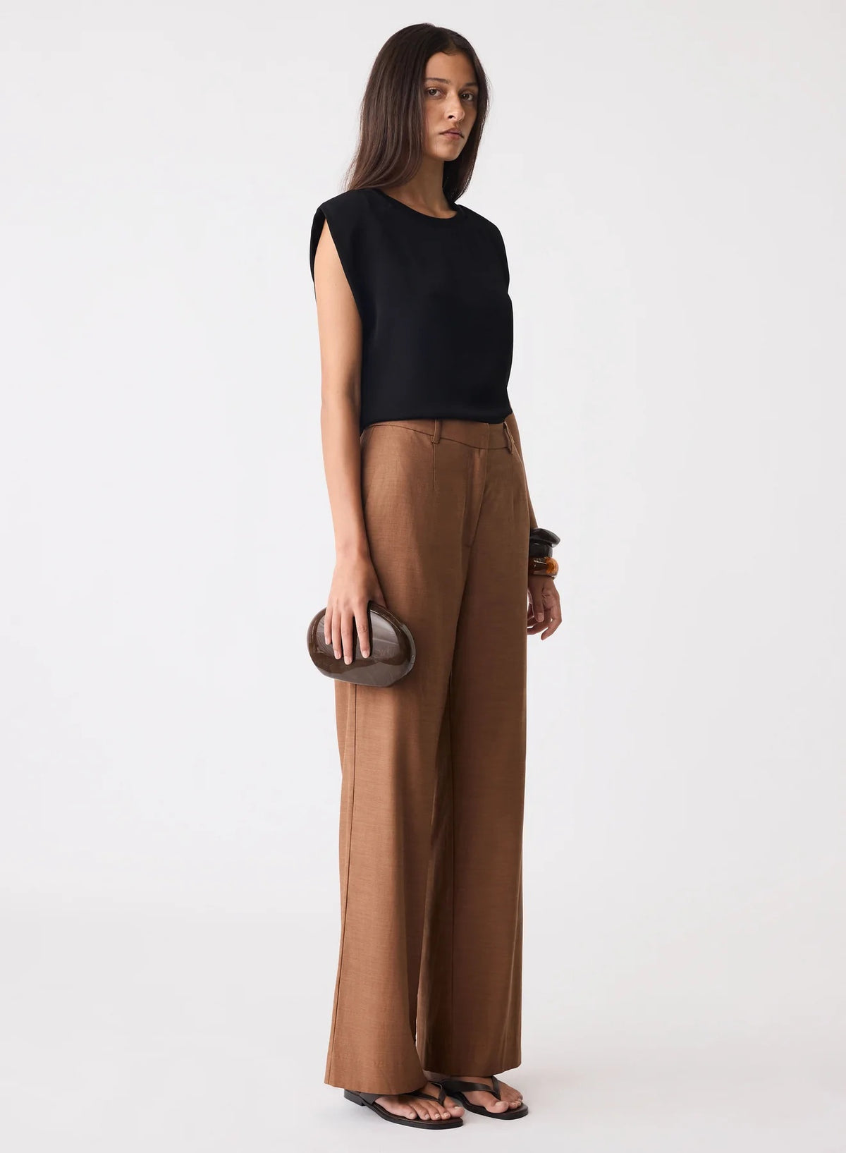 Esmaee Paragon Pant [COLOUR:Dune brown SIZE:M]
