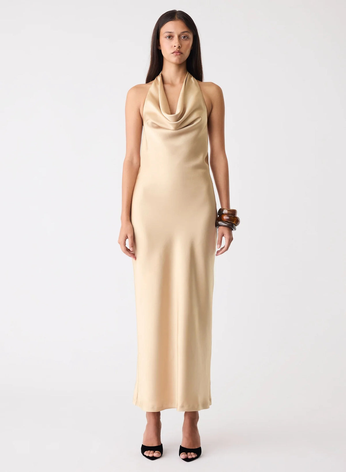 Esmee Stillness Dress [COLOUR:Gold SIZE:S]