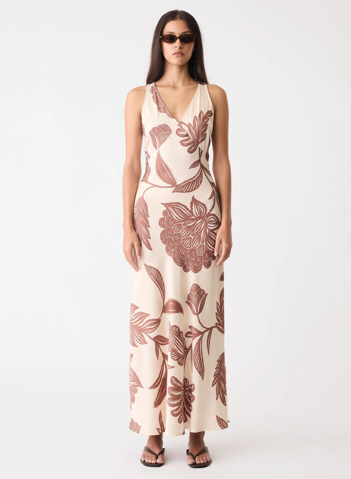 Esmaee Dune Maxi Dress [COLOUR:Dune SIZE:S]