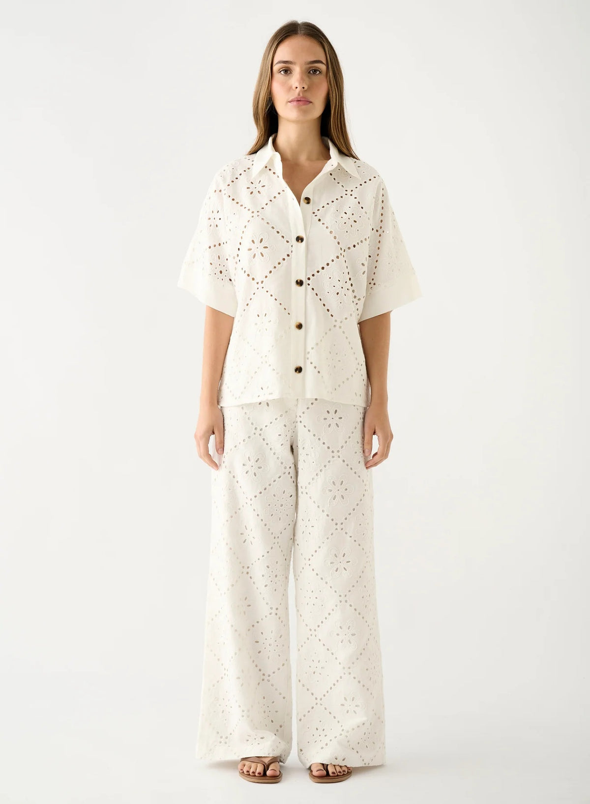 Esmaee Artisan Embrodiery Shirt [COLOUR:Artisan SIZE:XS]