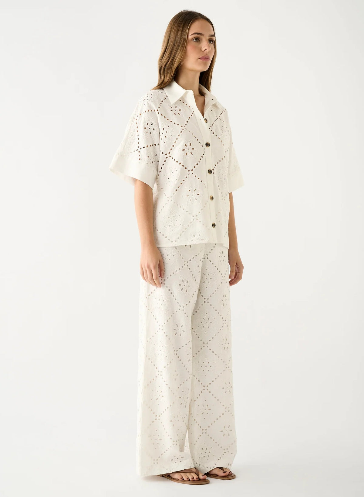 Esmaee Artisan Embrodiery Shirt [COLOUR:Artisan SIZE:XS]
