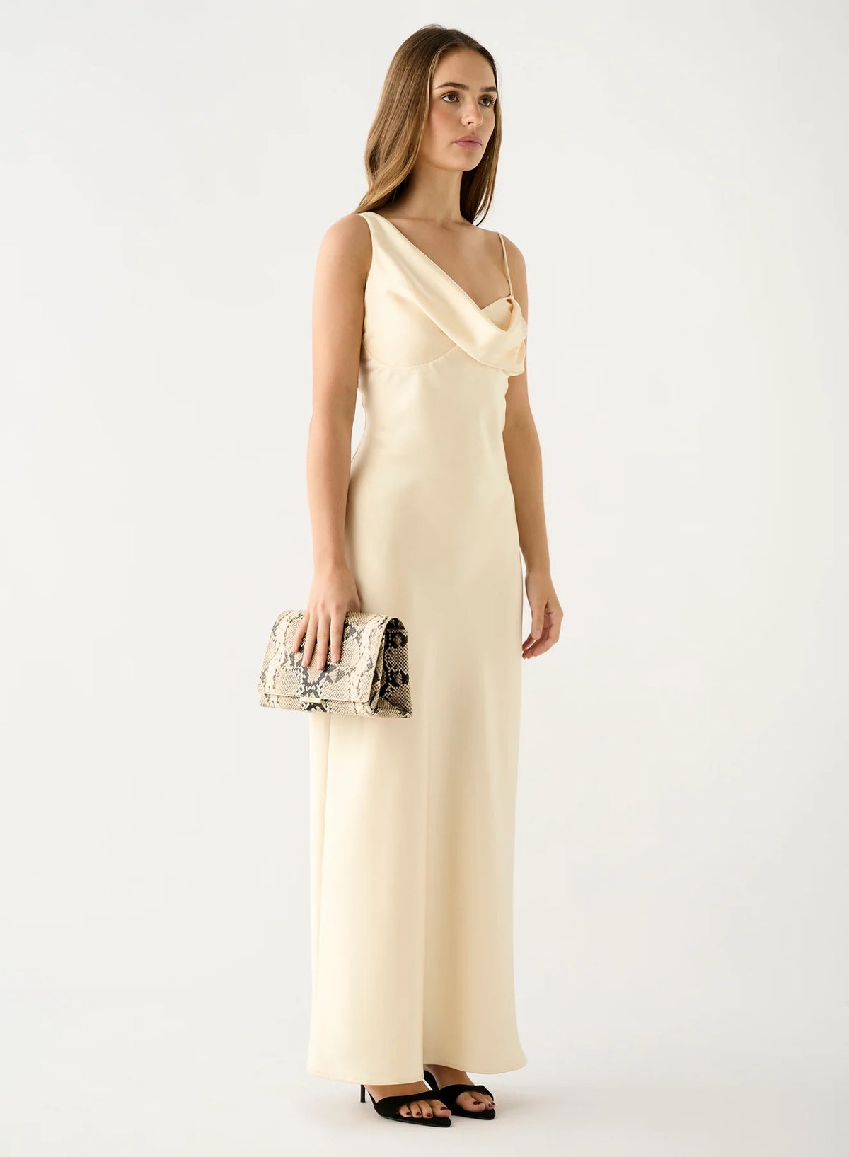Esmaee Zest Midi dress [COLOUR:Lemon SIZE:S]