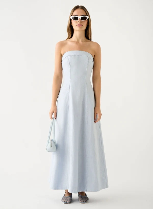 Esmaee Olivia Maxi Dress [COLOUR:Ice Blue SIZE:XS]