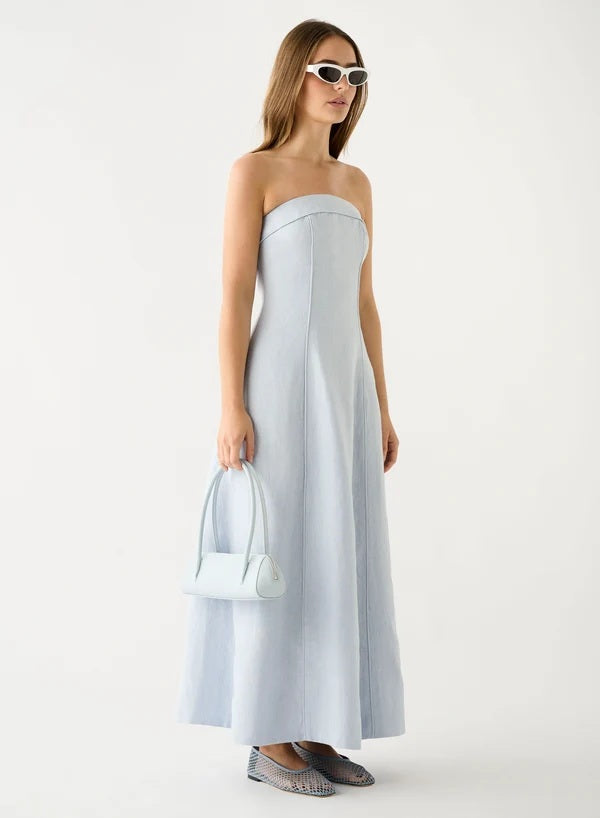 Esmaee Olivia Maxi Dress [COLOUR:Ice Blue SIZE:XS]
