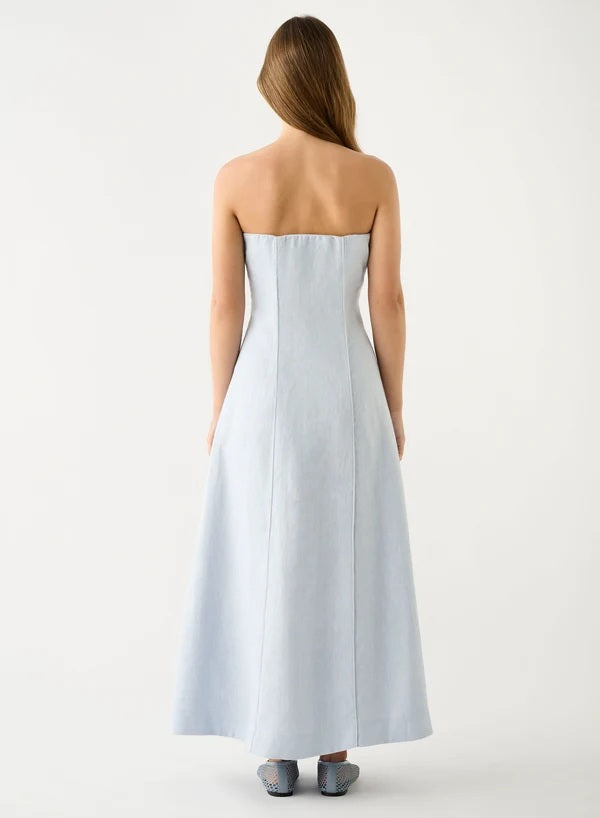 Esmaee Olivia Maxi Dress [COLOUR:Ice Blue SIZE:XS]