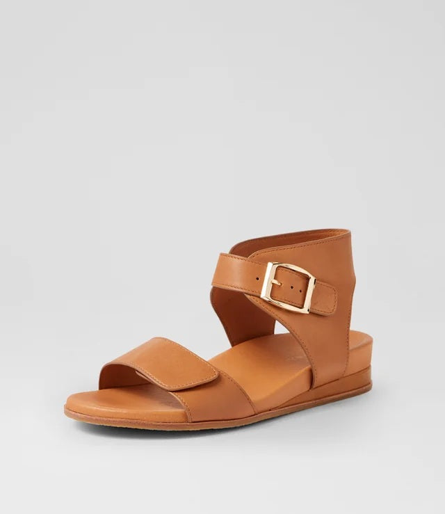 Django & Juliette Fritze Sandles [COLOUR:Tan SIZE:37]