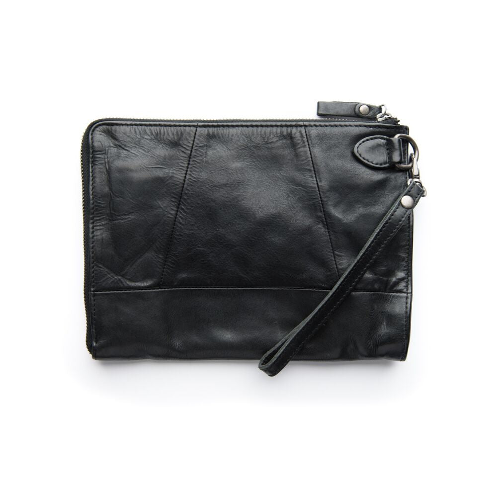 Stitch & Hide Malibu Clutch [COLOUR:Black]