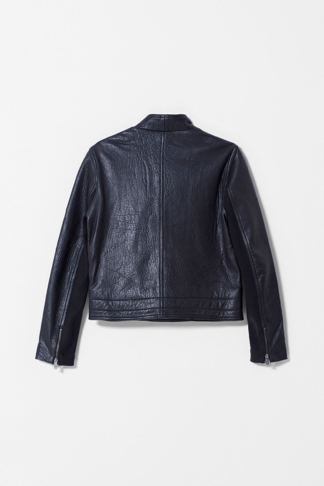 Elk Lader Leather Jacket [COLOUR:Black SIZE:10]