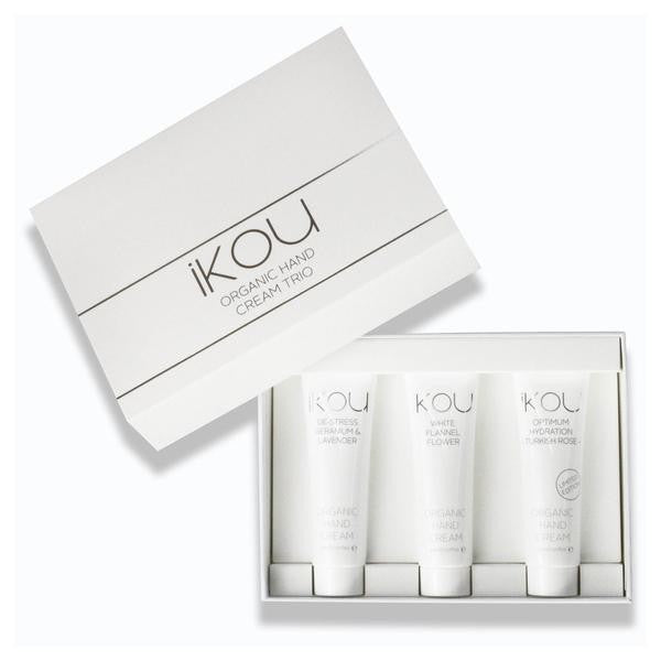 iKOU Organic Hand Cream Trio