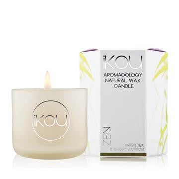 iKOU Eco-luxury Aromacology Candle Glass Small [SCENT:Zen]