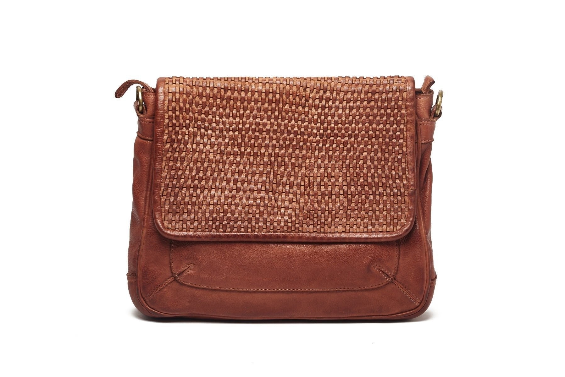Oran Susie Crossbody Leather Bag [COLOUR:Black]