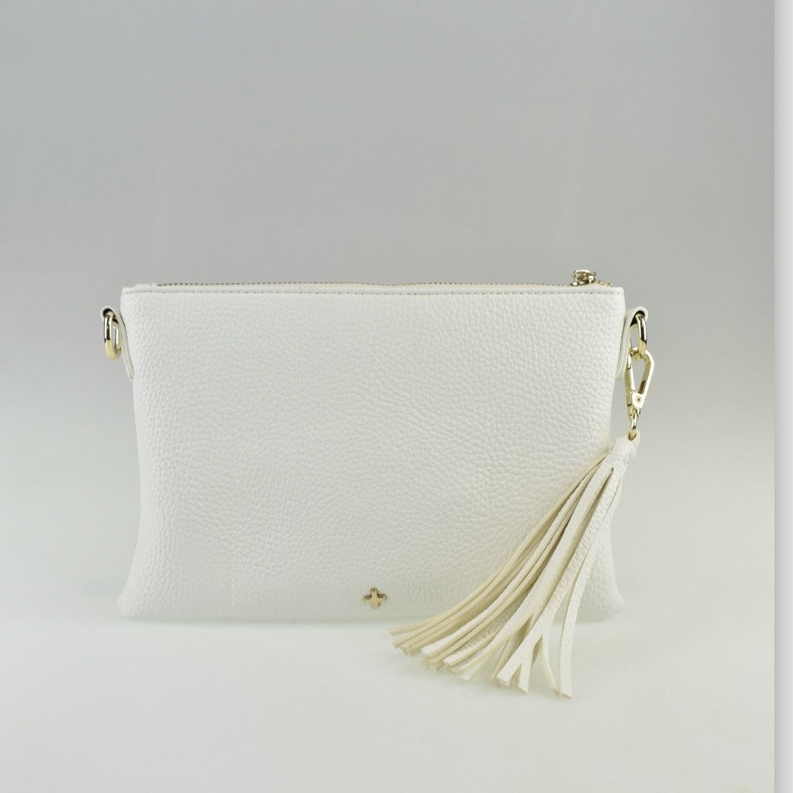 Peta + Jain Kourtney Crossbody Bag - White Pebble