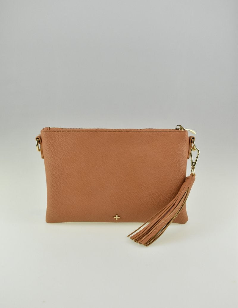 Peta + Jain Kourtney Crossbody Bag - Caramel Pebble