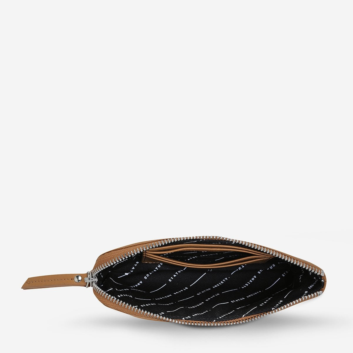 Status Anxiety Smoke And Mirrors Pouch [COLOUR:Tan]