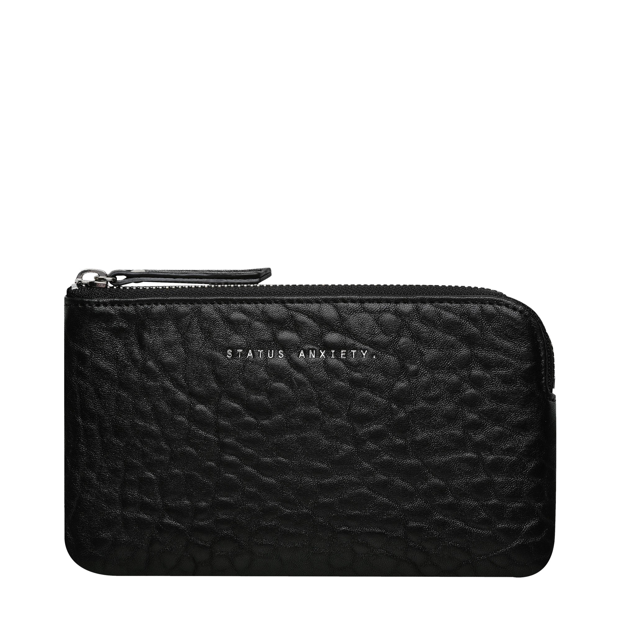 Status Anxiety Smoke And Mirrors Pouch [COLOUR:Black bubble]