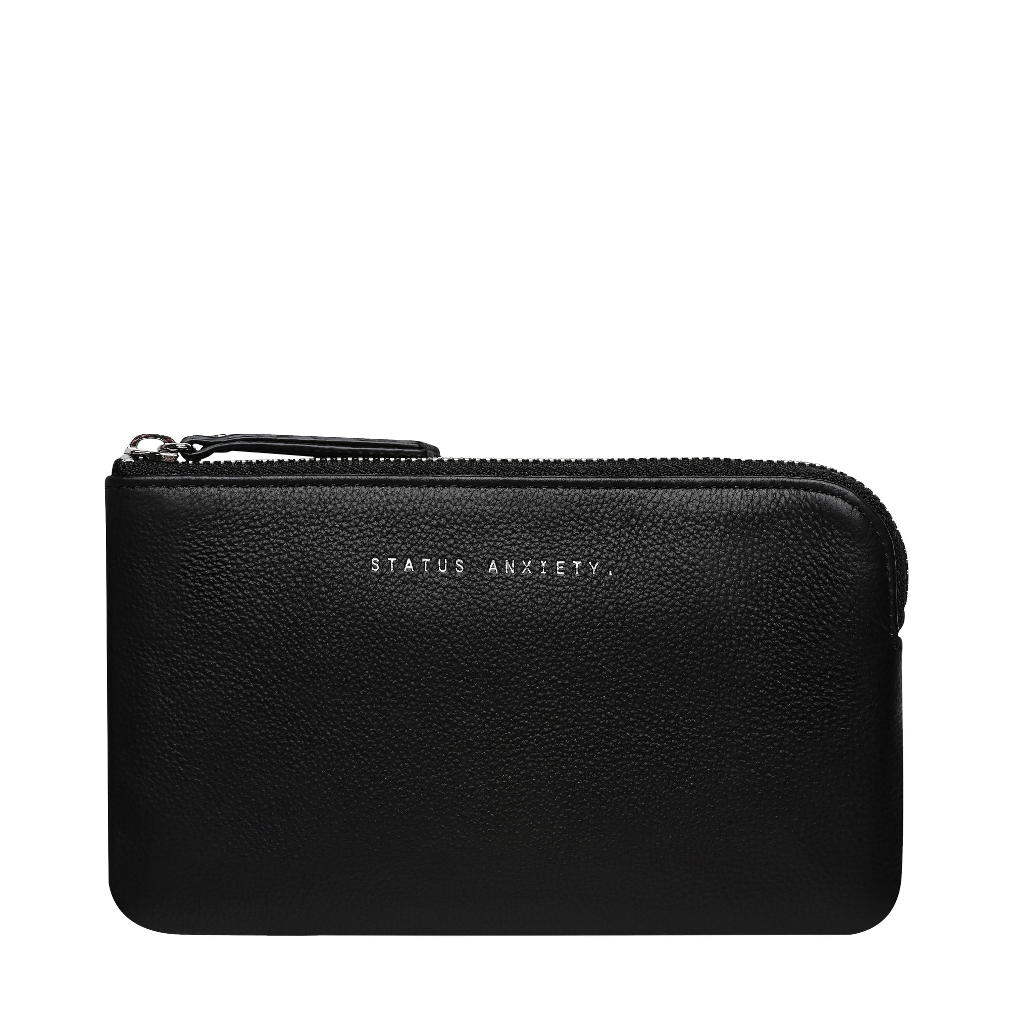 Status Anxiety Smoke And Mirrors Pouch [COLOUR:Black]