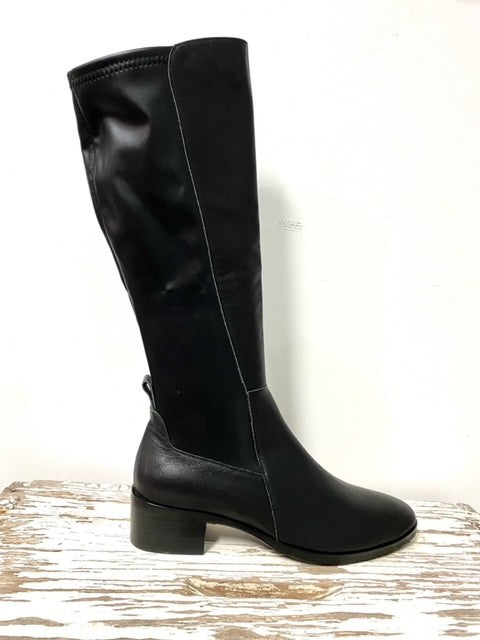 Django & Juliette Trudyn Leather Boot [COLOUR:Black SIZE:37]